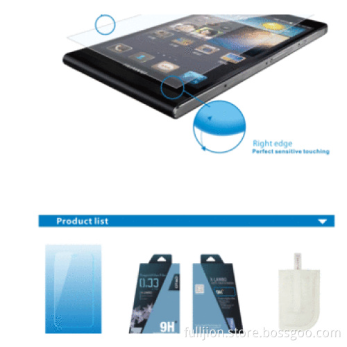180&deg premium privacy tempered-glass screen protector for HTC One M8, OEM/ODM